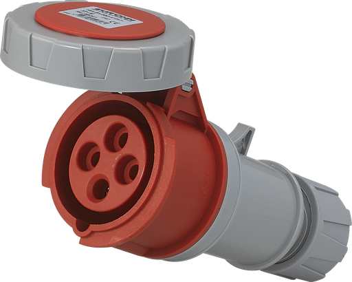 [EUR66041] Prise industrielle mobile droite 3P+T 16A 400V AC IP67