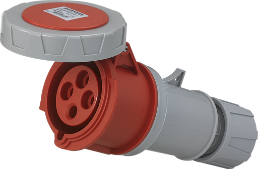 [EUR66044] Prise industrielle mobile droite 3P+T 32A 400V AC IP67