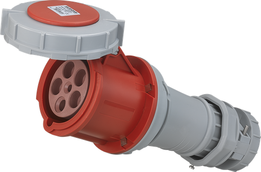 [EUR66047] Prise industrielle mobile droite 3P+N+T 63A 400V AC IP67