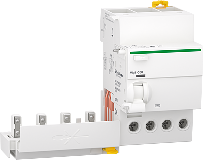 [SCHA9Q11425] Acti9 Vigi iC60 - Bloc diff 400Vca (Ph/Ph) - 4P - 25A - 30mA - Type AC