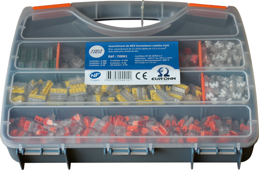 [EUR70061] Mallette de 805 cxions rap