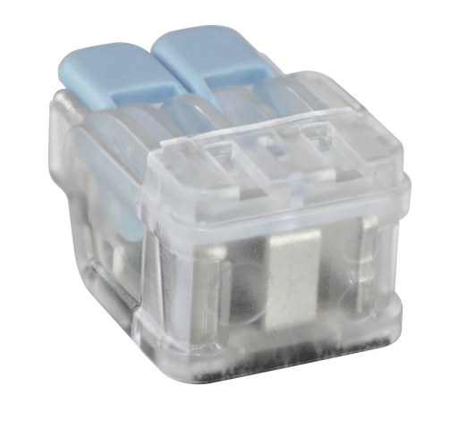 [EUR70082] Borne à levier 2P 0,35 à 6mm²