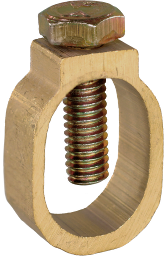 [EUR70507] Bride pour piquet de terre cuivré