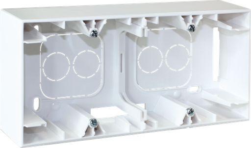 [EUR61181A] COMETE Cadre saillie 2 postes type A BLC