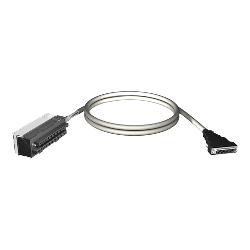 [SCHBMXFTA300] Modicon X80 - cordon - connecteur 28 contacts - connecteur SUB-D25 - 3m