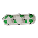 [SCHIMT35031] Multifix Air - boîte étanche 3 postes - Ø67mm - P40mm - entraxe 71mm