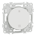[SCHS920233] Odace - inter ou poussoir VMC 2 vitesses - 10AX - blanc craie