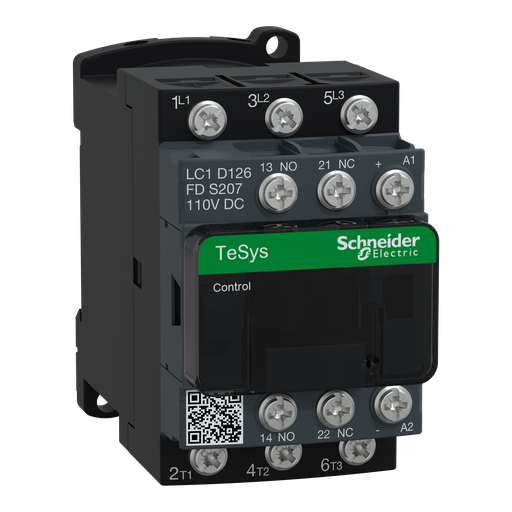 [SCHLC1D126FDS207] TeSys D - Contacteur tesys lc1d 3p ac3 440v 12 a bobine 110 v cc
