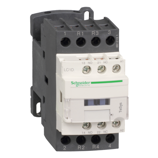 [SCHLC1D1286BDS207] TeSys D - Contacteur cont 12a 2p 2r c.f.24v cc cosses fermees