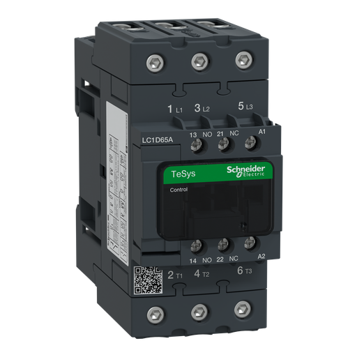 [SCHLC1D65AL7] TeSys LC1D - contacteur - 3P - AC-3 440V - 65A - bobine 200Vca