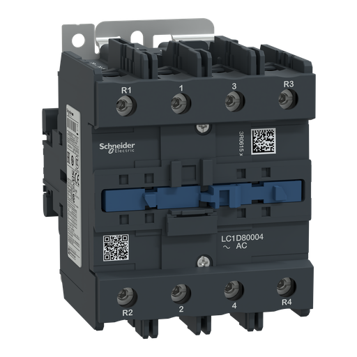 [SCHLC1D80004N5] TeSys LC1D - contacteur - 4P - AC-1 440V - 125A - bobine 415Vca - 50Hz