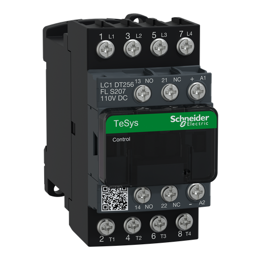 [SCHLC1DT256FLS207] TeSys D - Contacteur tesys lc1d 4p ac1 440v 25 a bobine 110 v cc