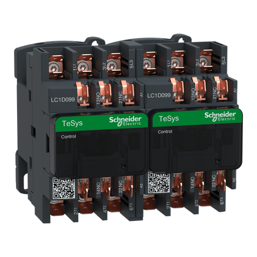 [SCHLC2D099B7] TeSys LC2D - contacteur inverseur - 3P - AC-3 440V - 9A - bobine 24Vca