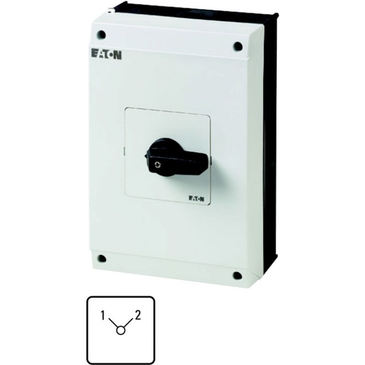 [EAT207231] Inverseurs, Contacts: 8, 63 A, plastron: 1-2, 90°, à accrochage, en saillie