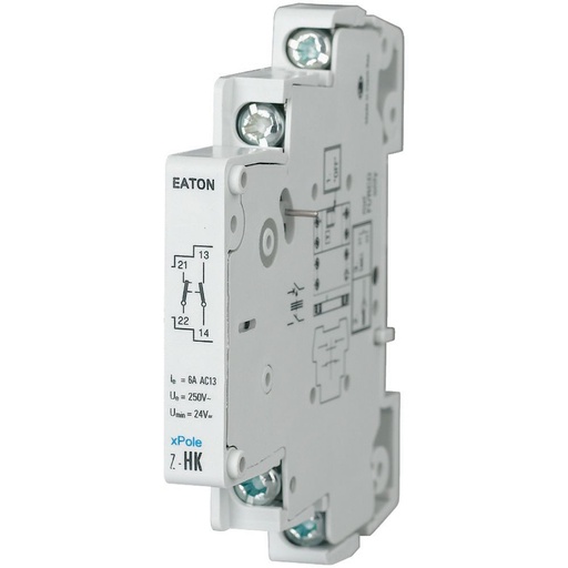 [EAT248432] Contact auxiliaire, pour PFIM, PFHM-4p, dRCM, PFR, 1F+1O, 0,5 module