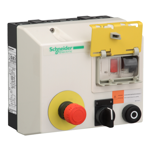 [SCHLJ8K09Q714] TeSys LJ8K - démarreur coffret étanche - 2 sens - 4kW - 380Vca - transfo 24V
