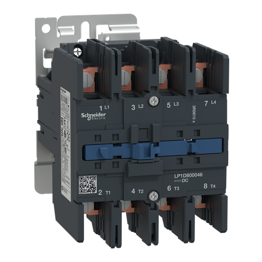 [SCHLP1D800046SW] TeSys LP1D - contacteur - 4P - AC-1 440V - 125A - bobine 72Vcc