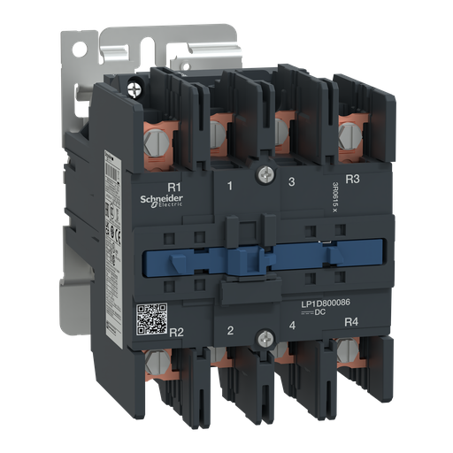 [SCHLP1D800086SW] TeSys LP1D - contacteur - 4P (2F+2O) - AC-1 440V - 125A - bobine 72Vcc
