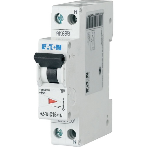 [EAT279157] Disjoncteur modulaire FAZ, 10A, , 15kA (IEC/EN 60947-2), courbe P