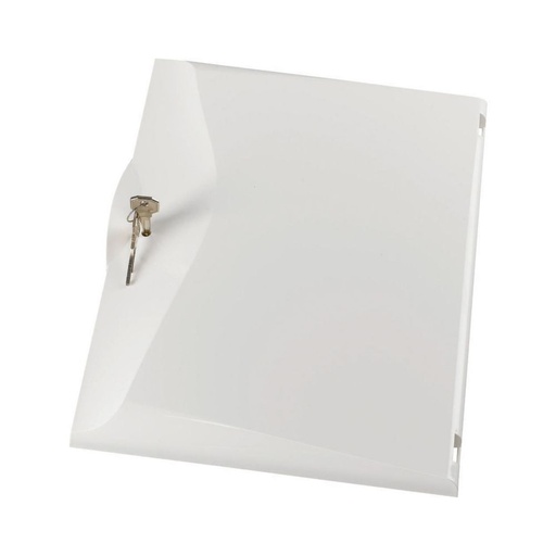 [EAT294881] Porte opaque RAL9010 - avec serrure