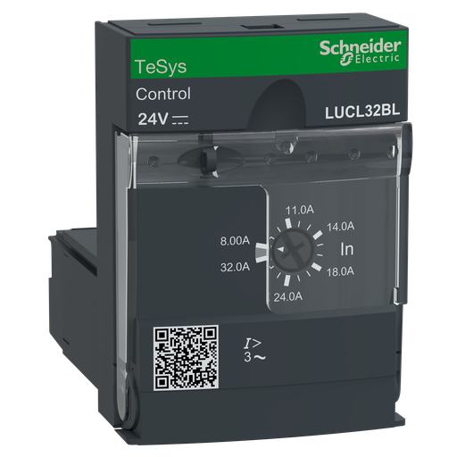 [SCHLUCL32BL] TeSys U - unité de contrôle magnétique protection - 8A à 32A - 24V CC