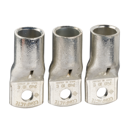 [SCHLV429252] ComPacT NSX250 - 3 cosses à sertir câble cuivre 120mm² - séparateur de phases