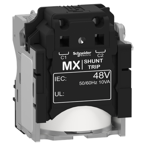 [SCHLV429385] ComPacT NSX - Déclencheur voltmétrique MX - 48Vca 50/60 Hz pour NSX100-630