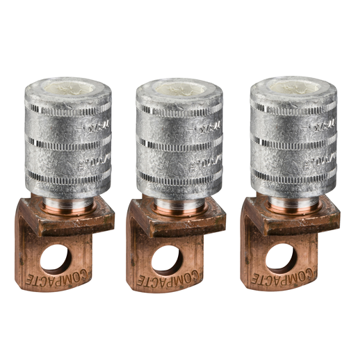 [SCHLV432504] ComPacT NSX630 - 3 cosses à sertir câble aluminium 240mm² - séparateur de phases