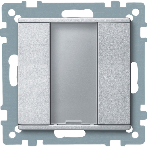 [SCHMTN627560] KNX M-Plan - commande multifonction - 2 BP - aluminium