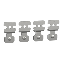 [SCHNSYAEFPFSC] PanelSeT Accessoires - jeu de 4 pattes - fixation acier - coffret