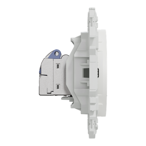[SCHS920476] Odace - prise RJ45 - Cat6 STP grade 2TV min à grade 3TV - blanc craie