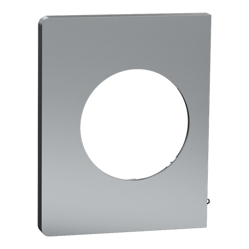 [SCHS930800] Odace Architecte - plaque de finition latérale - effet Titane