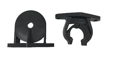 [CATCI10D] support mural de perche diam 32-36 mm, plastique semi-rigide.