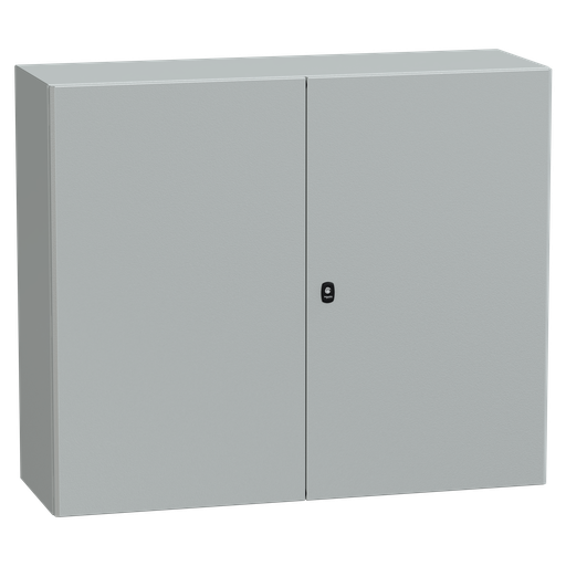 [SCHNSYS3D101240D] PanelSeT S3D - Enveloppe acier - H1000xL1200xP400 - 2 portes pleines