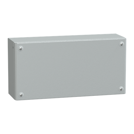 [SCHNSYSBM204012] PanelSeT SBM - boite acier - 200x400x120mm - couvercle plein