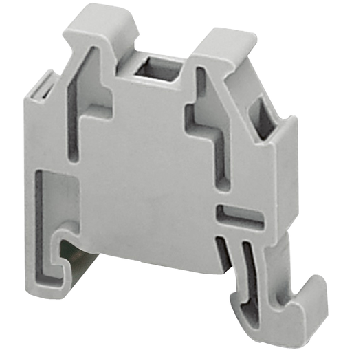 [SCHNSYTRAAB15] Butée d'arrêt à encliqueter sur rail DIN 15mm - largeur 52mm - marquable