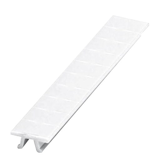 [SCHNSYTRAB690] Barrette de 10 repères à clipser 6mm - imprimés horizontalem. - 81 à 90 - blanc