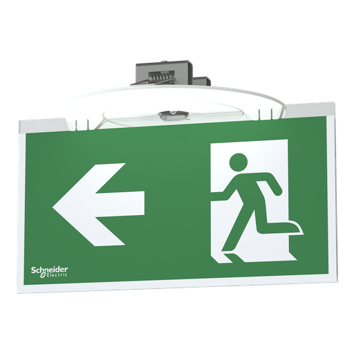 [SCHOVA59156] Exiway Smartbeam - Bloc Evac encastré Adressable Dicube 45lm - 1h-IP42-IK04
