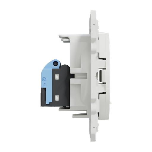 [SCHS520485] Odace 2011 - prise double RJ45 cat.6 UTP - grade 1 à 2 - à vis - blanc