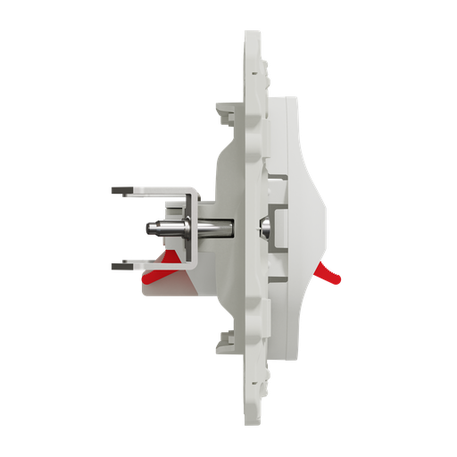 [SCHS520487] Odace 2011 - prise haut-parleur 1 sortie - blanc - fixation par vis