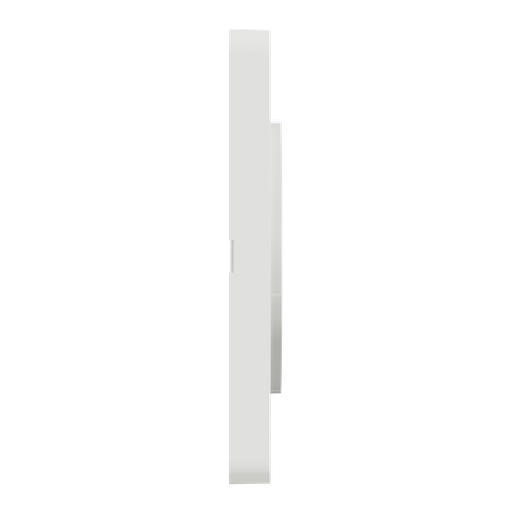 [SCHS520802U] Odace 2011 Touch - plaque 1 poste pierre galet avec liseré blanc