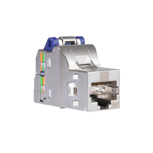 [SCHVDIB1771XB12] Resi9 S-One format DPM connecteur RJ45 grade 3TV cat6A blindé, boite de 12 pcs