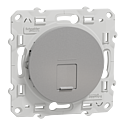 [SCHS530476] Odace 2011 - prise RJ45 cat.6 STP - grade 2TV min à grade 3TV - alu