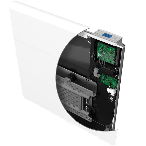 [APLNEN3095SEEC] Radiateur connecté Axoo - bas - 1500W - blanc satiné