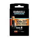 [ENIPCA2489] Blister(s) x 4 Pile alcaline blister x4 Duracell Optimum LR03 - AAA 1.5V 1175mAh