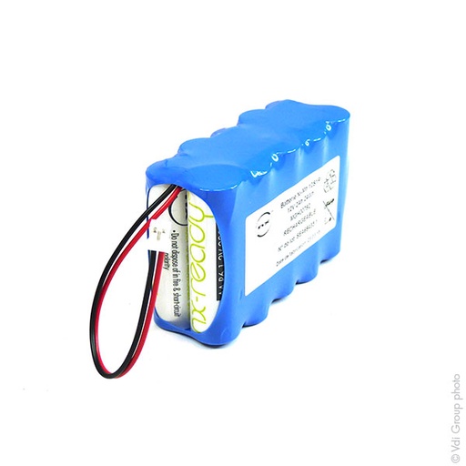 [ENIMGH00792] Unité(s) Batterie Nimh 10x AA NX 10S1P ST2 12V 2Ah JST