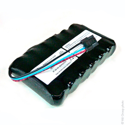 [ENIMGL00517] Pack(s) Batterie Li-Ion 6x 18650 2S3P ST1 7.2V 7.8Ah MOLEX