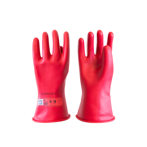 [CATCG-0-11-R-28] gants isolants iec classe 0 t11 rouge 28 cm