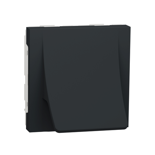 [SCHNU386254] Unica - sortie de câble - pour câble Ø 6 à 12mm - 2 mod - Anthr - méca seul