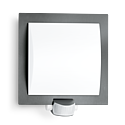 [STE035693] Applique L 20 Avec Détecteur Anthracite Culot E27